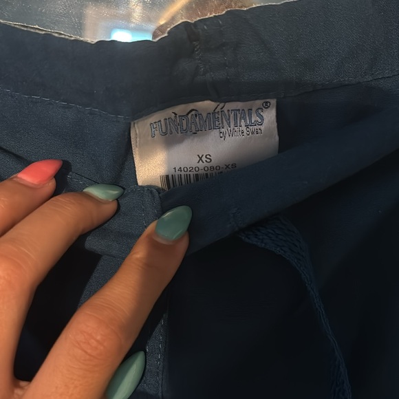 Teal Women’s Scrub Pants - Picture 2 of 2